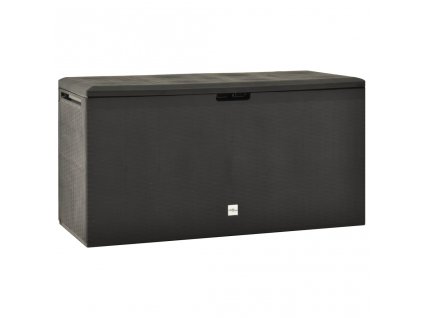 vidaXL Zahradní úložný box antracitový 114 x 47 x 60 cm
