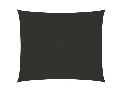 vidaXL Stínící plachta oxfordská látka obdélníková 6 x 7 m antracitová