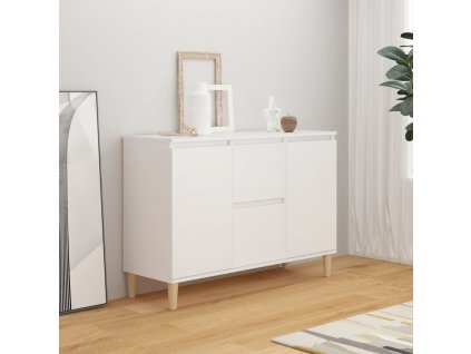 vidaXL Příborník bílý 101 x 35 x 70 cm kompozitní dřevo