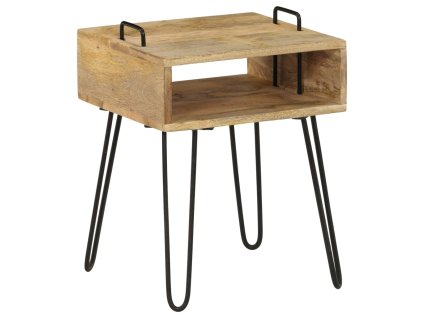 vidaXL Noční stolek z masivního mangovníkového dřeva 40 x 34 x 47 cm