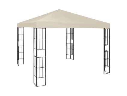 vidaXL Altán 3 x 3 m krémový