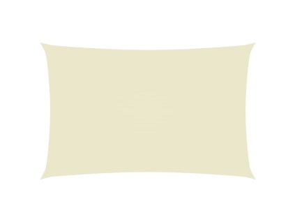 vidaXL Stínící plachta oxfordská látka obdélníková 5 x 8 m krémová