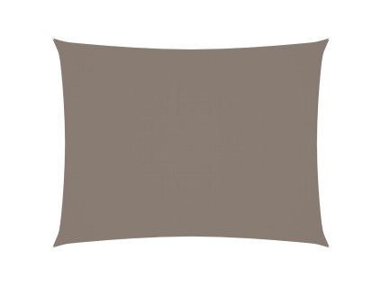 vidaXL Stínicí plachta oxfordská látka obdélníková 5 x 7 m taupe