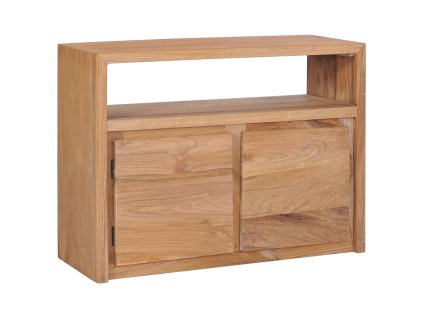 vidaXL Příborník 80 x 30 x 60 cm masivní teakové dřevo