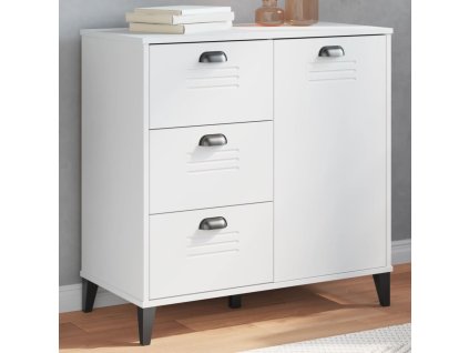 vidaXL Příborník VIKEN bílý 80 x 40 x 80 cm kompozitní dřevo