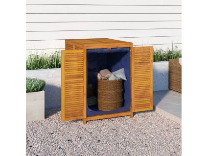 vidaXL Zahradní úložný box 70 x 87 x 104 cm masivní akáciové dřevo