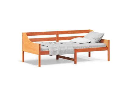 vidaXL Válenda bez matrace voskově hnědá 80 x 200 cm masivní borovice