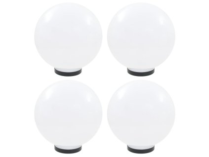 vidaXL Kulovité LED lampy 4 ks koule 30 cm PMMA