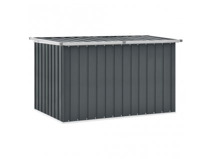 vidaXL Zahradní úložný box šedý 149 x 99 x 93 cm