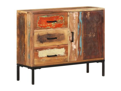 vidaXL Příborník 88 x 30 x 73 cm masivní recyklované dřevo