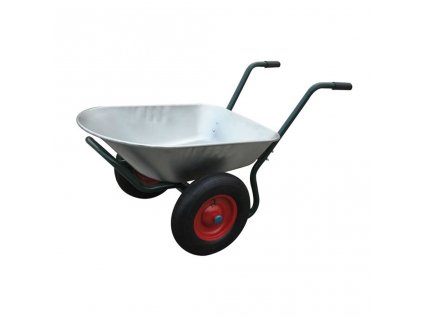 vidaXL Zahradní kolečko dvoukolák 66 l