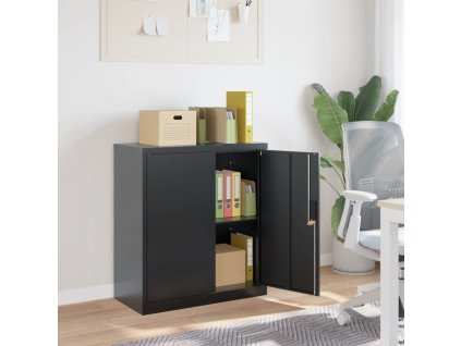 vidaXL Kartotéka antracitová 79 x 40 x 90 cm ocel