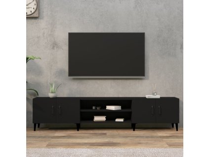 vidaXL TV skříňka černá 180 x 31,5 x 40 cm kompozitní dřevo