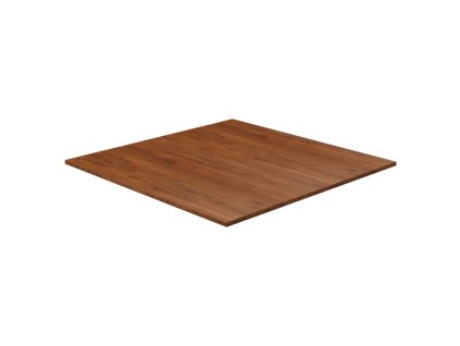 vidaXL Čtvercová stolní deska tmavě hnědá 90x90x1,5 cm ošetřený dub