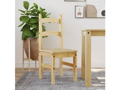 vidaXL Jídelní židle 2 ks 40 x 46 x 99 cm masivní borové dřevo