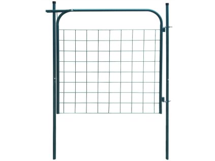 vidaXL Zahradní plotová branka 100 x 100 cm zelená