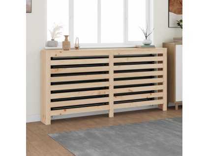 vidaXL Kryt na radiátor 169 x 19 x 84 cm masivní borové dřevo