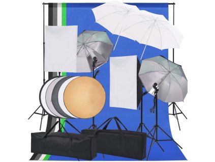 vidaXL Sada osvětlení do fotoateliéru