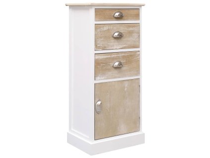 vidaXL Odkládací skříňka 38 x 28 x 86 cm dřevo pavlovnie