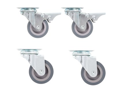 vidaXL 24 ks otočná kolečka 50 mm