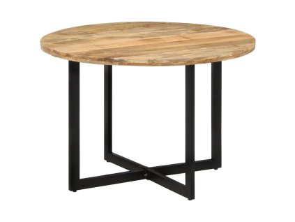 vidaXL Jídelní stůl 110 x 75 cm masivní mangovníkové dřevo
