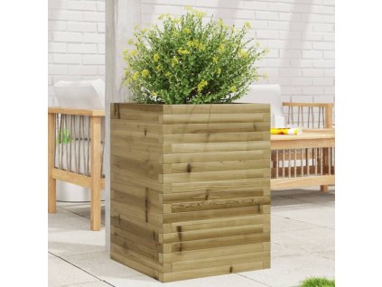 vidaXL Zahradní truhlík 50 x 50 x 68,5 cm impregnované borové dřevo