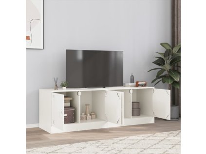 vidaXL TV skříňky 2 ks bílé 67 x 39 x 44 cm ocel