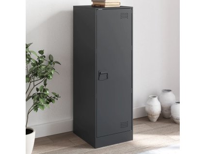 vidaXL Příborník antracitový 34,5 x 39 x 107 cm ocel