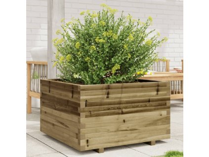 vidaXL Zahradní truhlík 80 x 80 x 49,5 cm impregnované borové dřevo