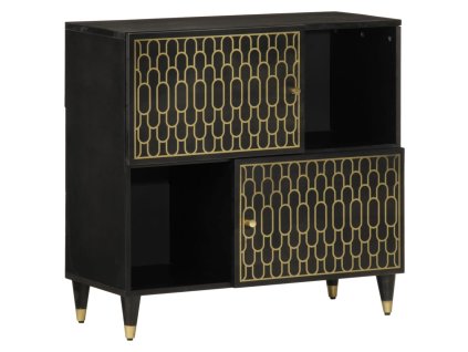 vidaXL Odkládací skříňka 80 x 33 x 75 cm masivní mangovníkové dřevo