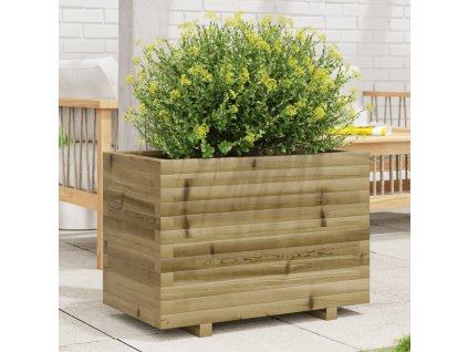 vidaXL Zahradní truhlík 70 x 40 x 49,5 cm impregnované borové dřevo