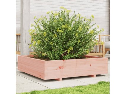 vidaXL Zahradní truhlík 100 x 100 x 26,5 cm masivní dřevo douglasky