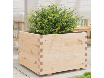 vidaXL Zahradní truhlík 70 x 70 x 49,5 cm masivní borové dřevo