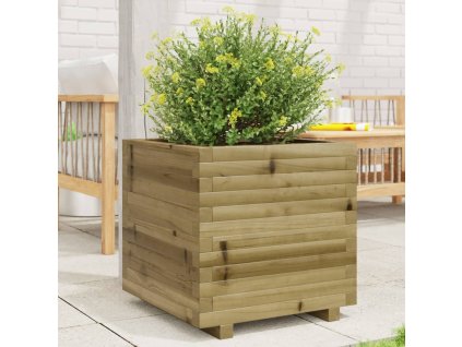 vidaXL Zahradní truhlík 50 x 50 x 49,5 cm impregnované borové dřevo