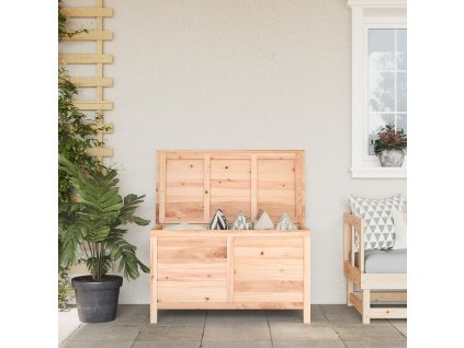 vidaXL Zahradní box na podušky 99 x 50 x 56,5 cm masivní jedlové dřevo