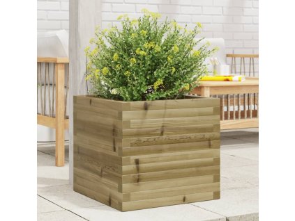 vidaXL Zahradní truhlík 50 x 50 x 46 cm impregnované borové dřevo