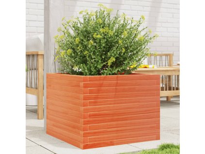 vidaXL Zahradní truhlík voskově hnědý 60x60x45,5 cm masivní borovice