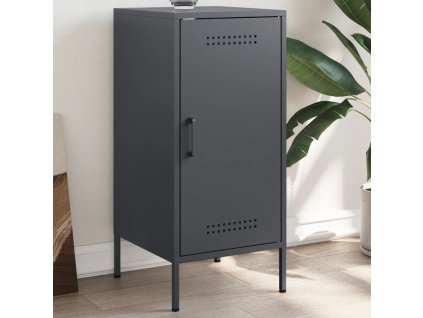 vidaXL Příborník antracitový 36 x 39 x 79 cm ocel