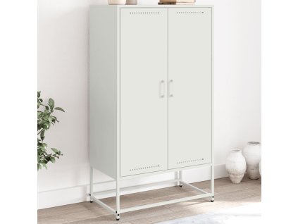 vidaXL Skříň highboard růžová 68,5 x 38,5 x 123,5 cm ocel