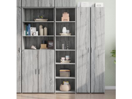 vidaXL Skříň highboard šedá sonoma 45 x 41 x 185 cm kompozitní dřevo