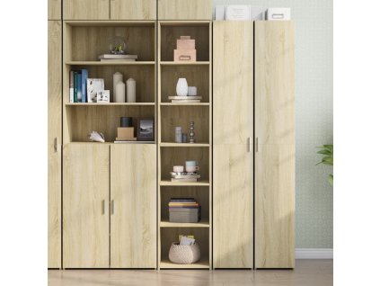 vidaXL Skříň highboard dub sonoma 40 x 41 x 185 cm kompozitní dřevo