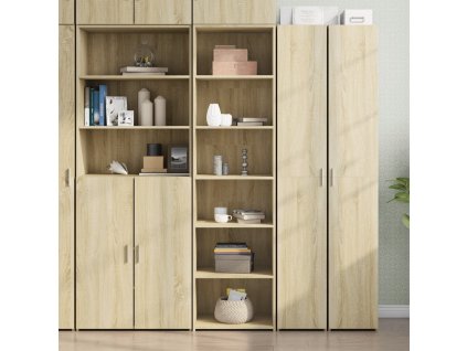 vidaXL Skříň highboard dub sonoma 50 x 41 x 185 cm kompozitní dřevo