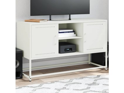 vidaXL Skříň highboard hořčicově žlutá 100,5 x 39 x 107 cm ocel