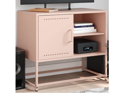 vidaXL Skříň highboard bílá 100,5 x 39 x 107 cm ocel