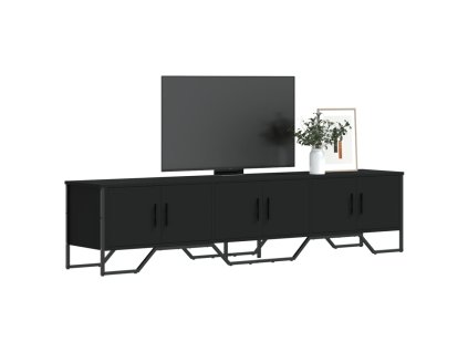 vidaXL TV skříňka černá 180 x 34 x 41 cm kompozitní dřevo