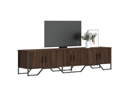 vidaXL TV skříňka hnědý dub 180 x 34 x 41 cm kompozitní dřevo