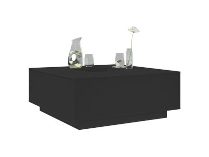 vidaXL Konferenční stolek černý 100 x 100 x 40 cm kompozitní dřevo