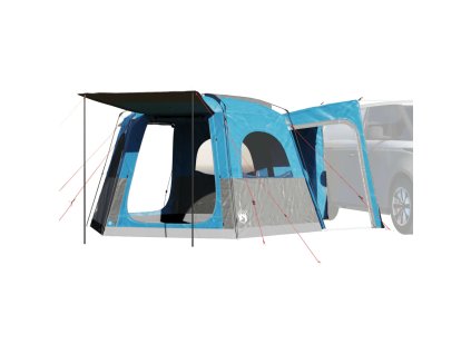 vidaXL Stan pro auto pro 4 osoby modrý nepromokavý