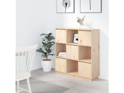 vidaXL Komoda 110,5 x 35 x 117 cm masivní borové dřevo