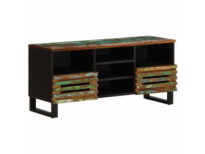 vidaXL TV stolek 100 x 34 x 46 cm masivní akáciové dřevo
